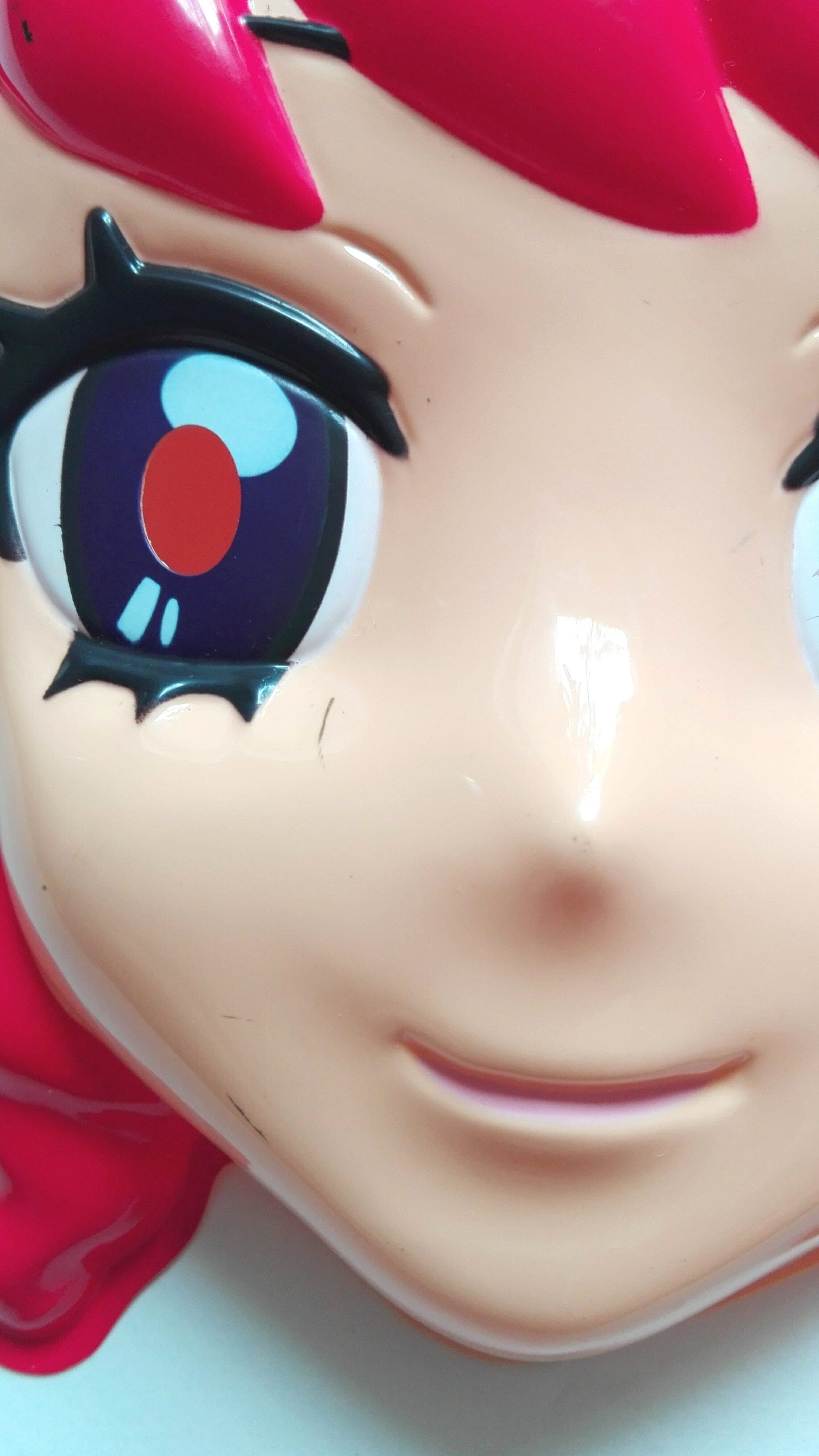 ของสะสม หน้ากาก การ์ตูนผู้หญิง ของเจแปน มีตำหนิตามภาพ