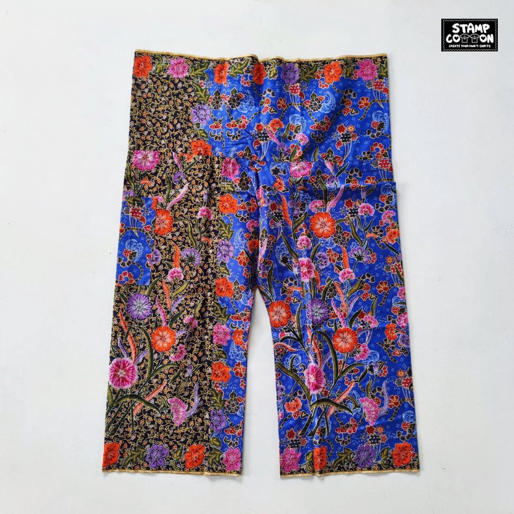 STAMPCOTTON กางเกงขายาว ผ้าปาเต๊ะ กางเกงเล กางเกงใส่สบาย