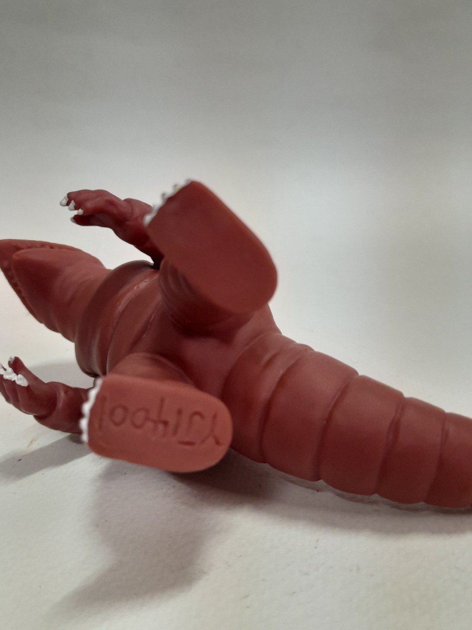 มีหลายภาพ,ซอฟ4นิ้ว สัตว์ประหลาด เทเลสดอน **ไม่ใช่งาน Bandai มีปั๊มใต้เท้า ช่วงรอยต่อไม่สนิท ตามภาพ