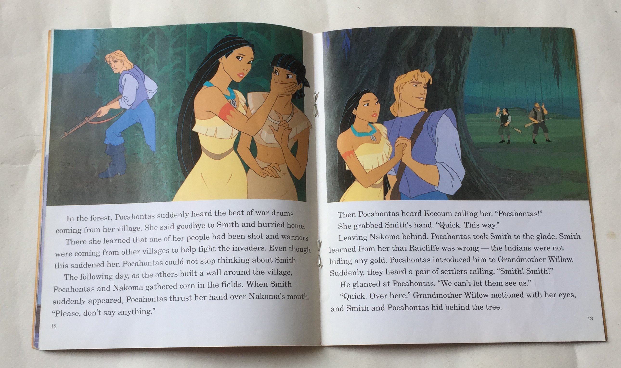 หนังสือนิทานเก่าจากเจ้าหญิงดิสนีย์ มีหลายภาพ,โพคาฮอนตัส Pocahontas
