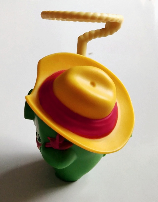 ของสะสมจากแมคโดนัลด์ หมูสีเขียวในเกมส์อนิเมชั่น แองกรี้เบิร์ด Angry bird ,the pigs