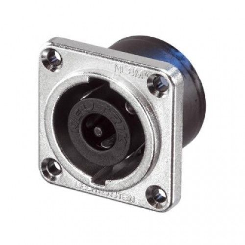 Neutrik NL8MPR ตัวผู้ ติดแท่นเหล็ก