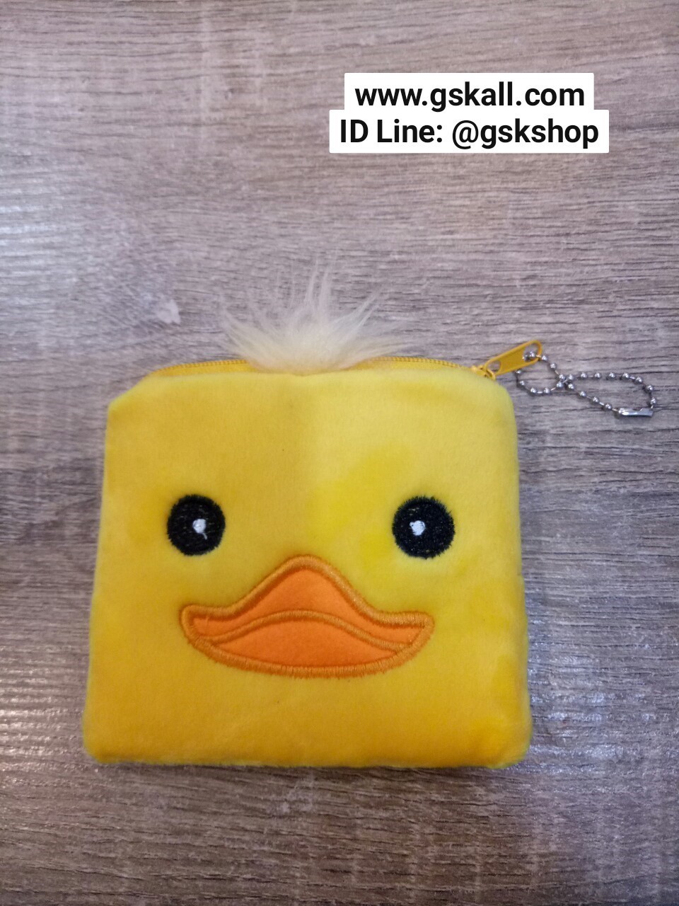 กระเป๋าใส่เหรียญทรงเหลี่ยมลายการ์ตูน