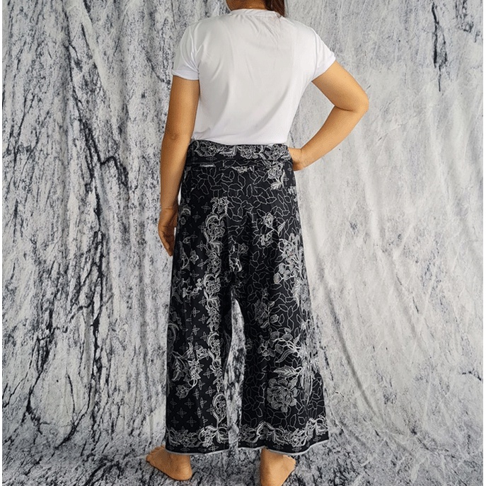 STAMPCOTTON กางเกงขายาว ผ้าปาเต๊ะ กางเกงเล กางเกงใส่สบาย