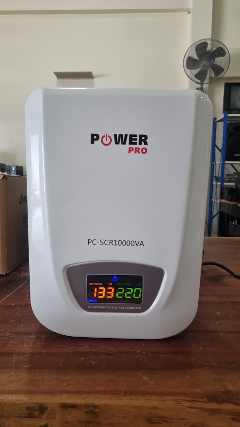 เครื่องควบคุมแรงดันไฟฟ้าอัตโนมัติ SCR.10000va Triac Stabilizer