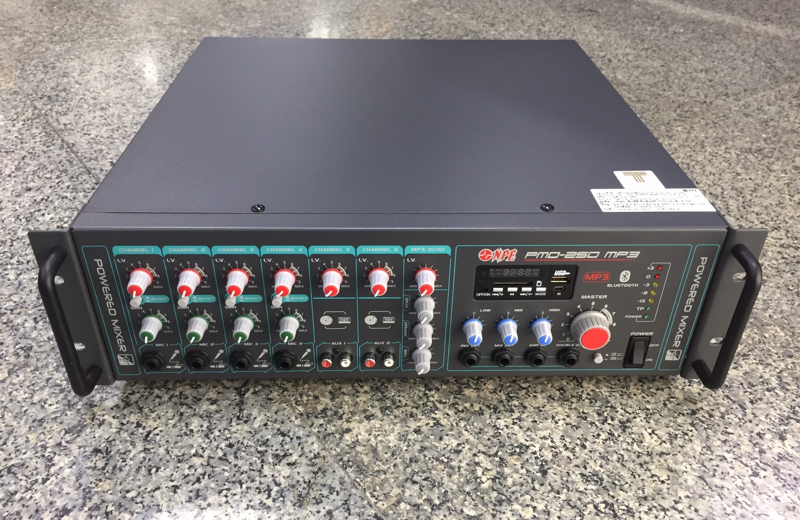 NPE PMD-250MP3 AC/DC POWERMIXER+LINE