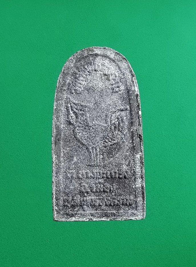 ผ2925 พระผง หลวงปู่ทวด หลังหงษ์ วัดศรัทธาธรรม จ.สมุทรสงคราม ปี2543 หลวงปู่หมุน ปลุกเสก