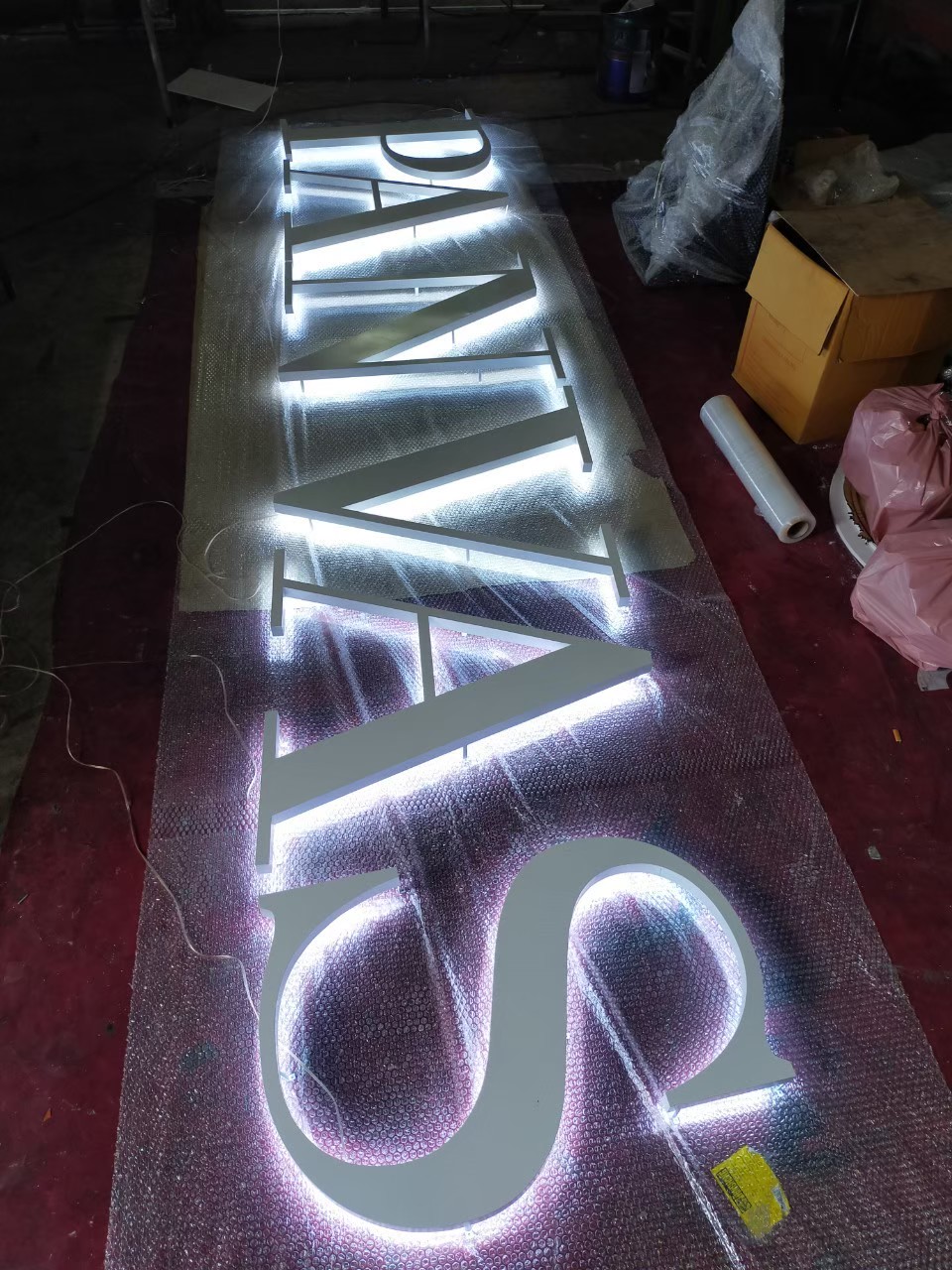 ป้ายไฟออกหลัง