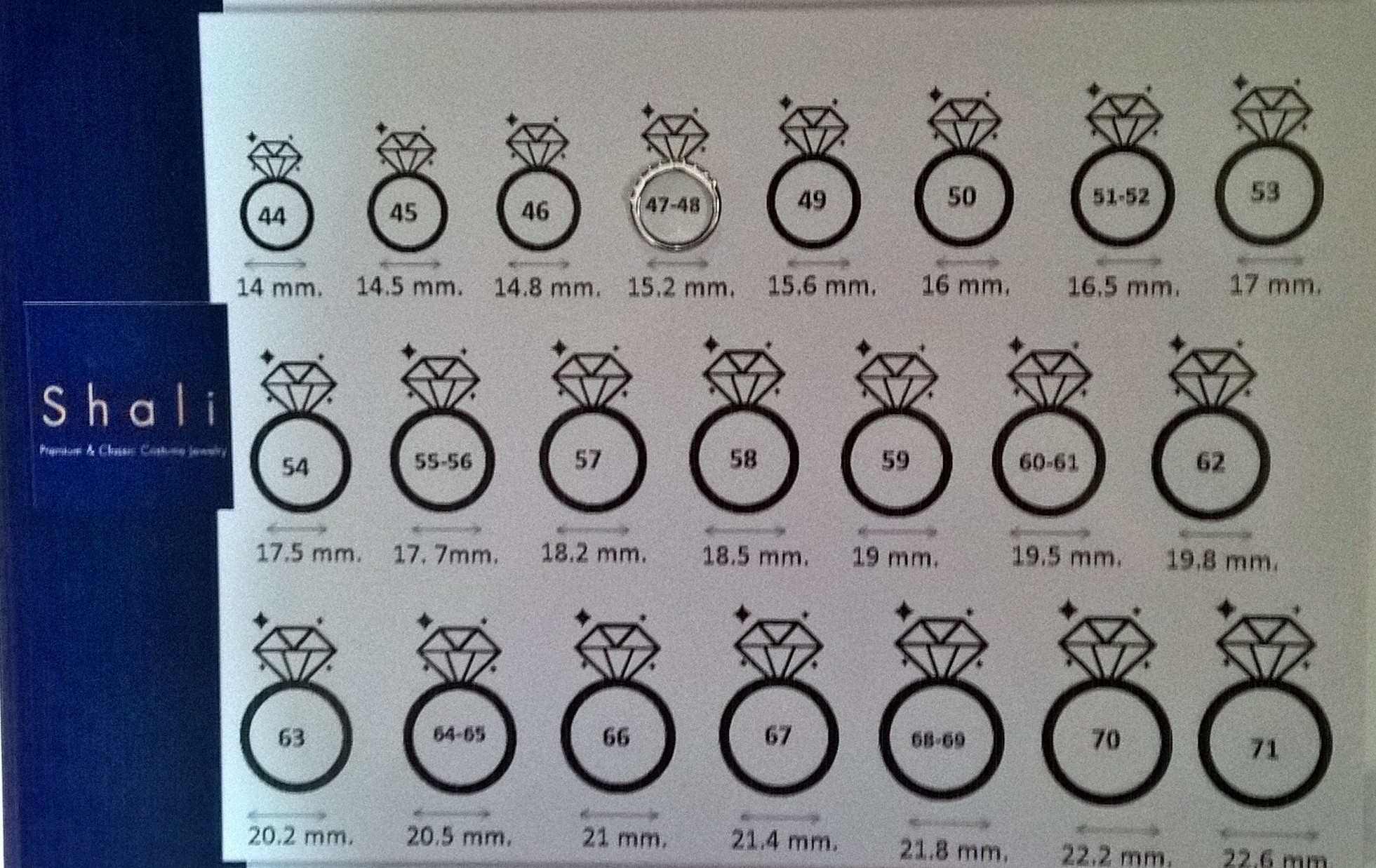 แหวน Costume Jewelry เพชร CZ Premium grade รุน Be You แบรนด์ Shali