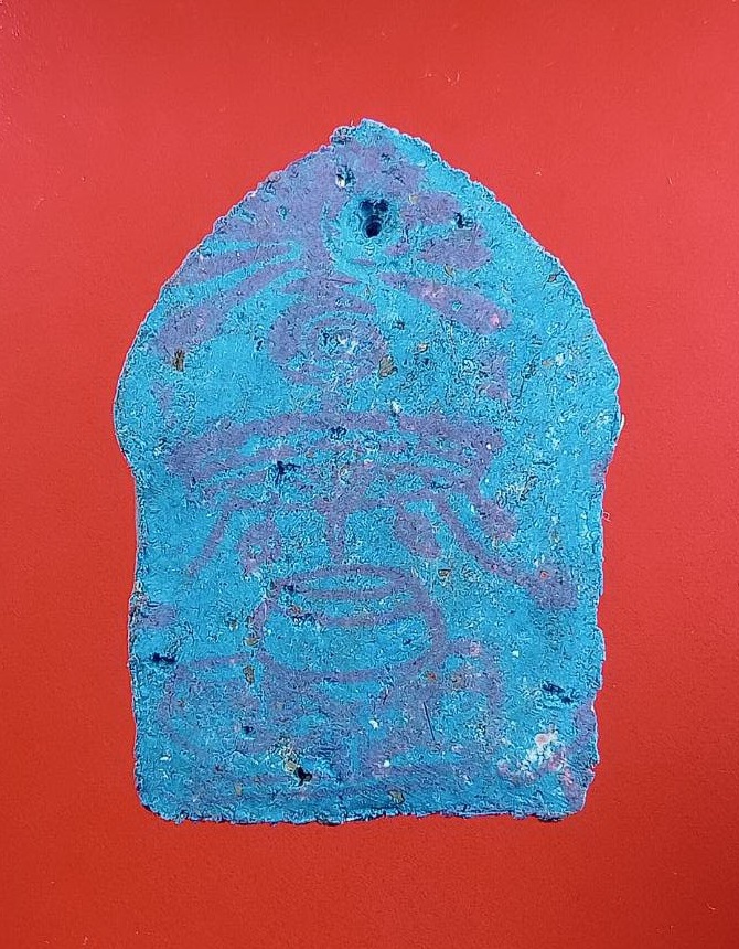 ก836 พระขุนแผนพรายปราณี สัมเด็ดธัม คำสะเม็ด วัดป่าวังพระเจ้า จ.ร้อยเอ็ด