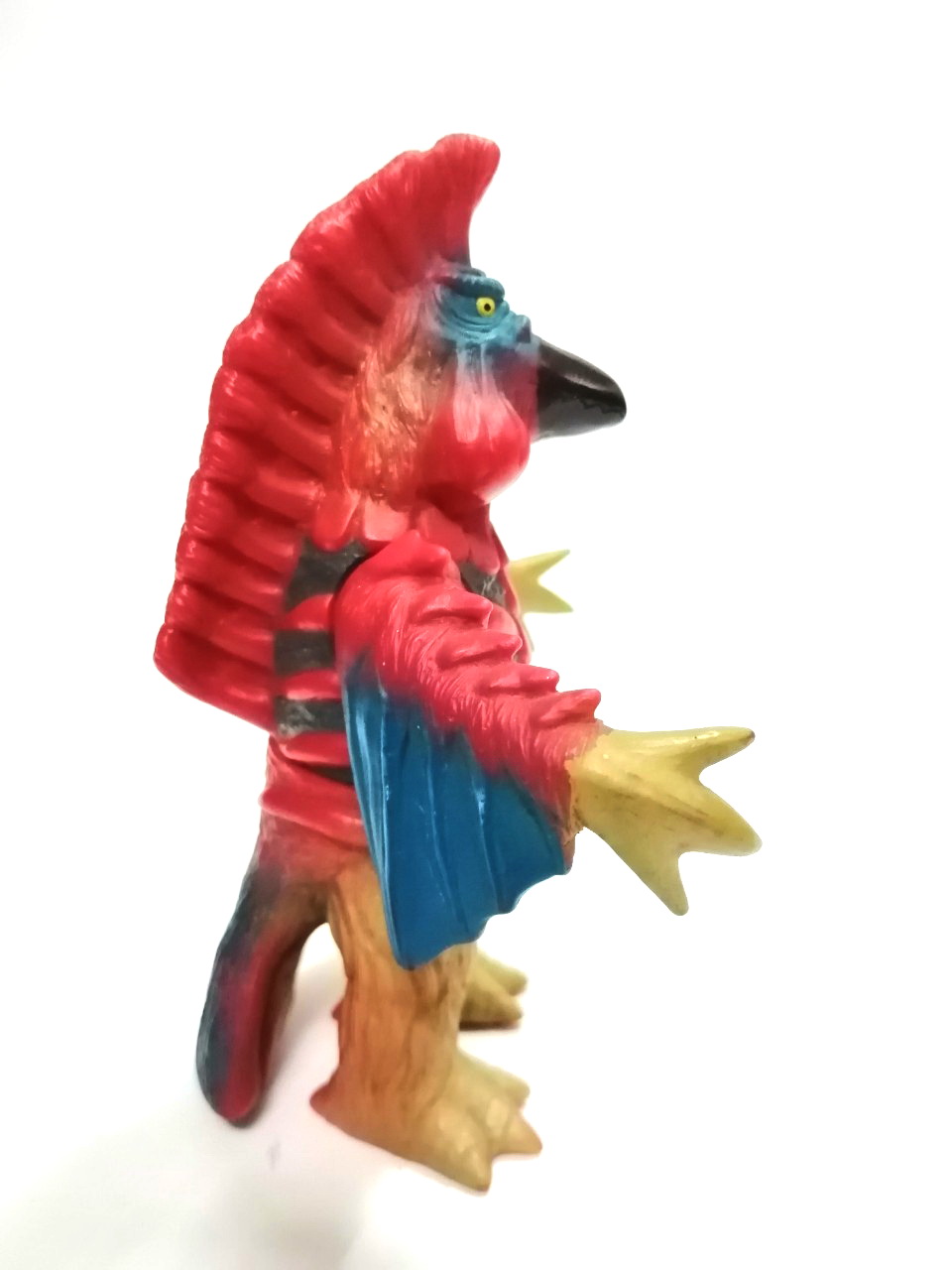 ซอฟ4นิ้ว สัตว์ประหลาด เบิร์ดด้อน จากอุลตร้าแมน ทาโร่ งาน bandai chaina ปี 2002 สภาพดี Soft Monster Birdon in series Ultraman Taro