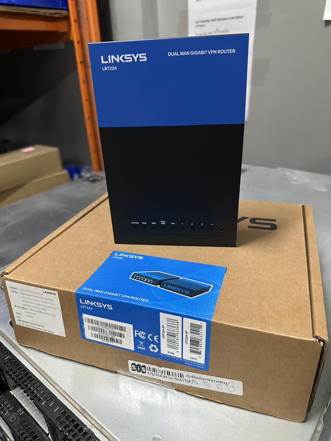 Router Linksys LRT224 Load Balance VPN Router