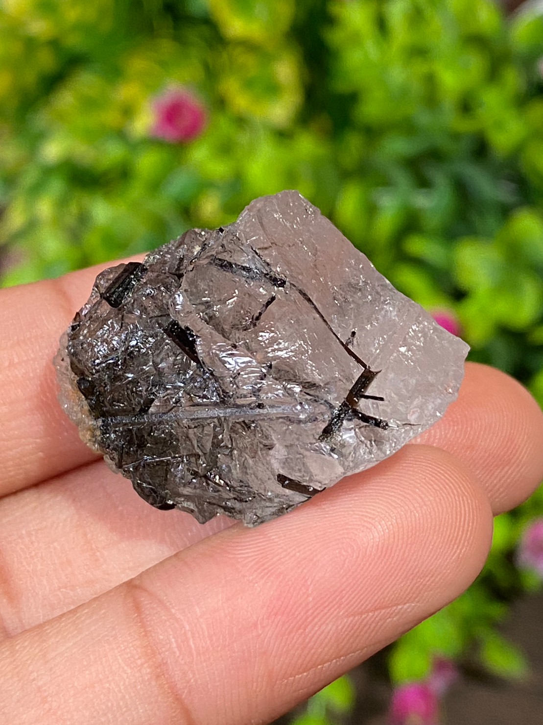 ก้อน ไหมดำ ควอตซ์ แก้วขนเหล็ก Black Rutilated Quartz Rough 80.46 กะรัต Cts. พลอยแท้ อัญมณีมงคลประจําวันเกิด เครื่องประดับพลอย