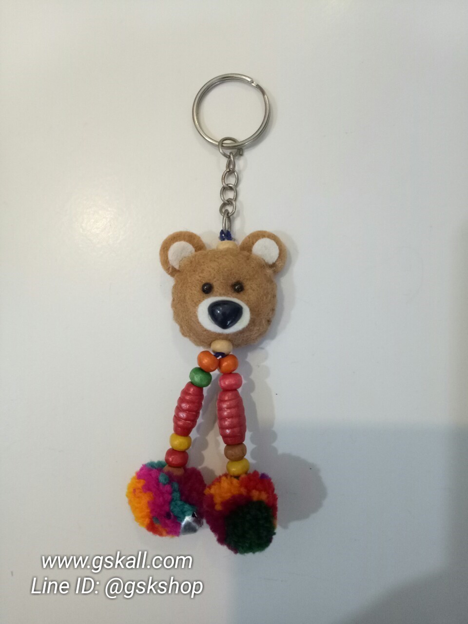 พวงกุญแจหลากสีสัน เหมาะกับทุกวัย