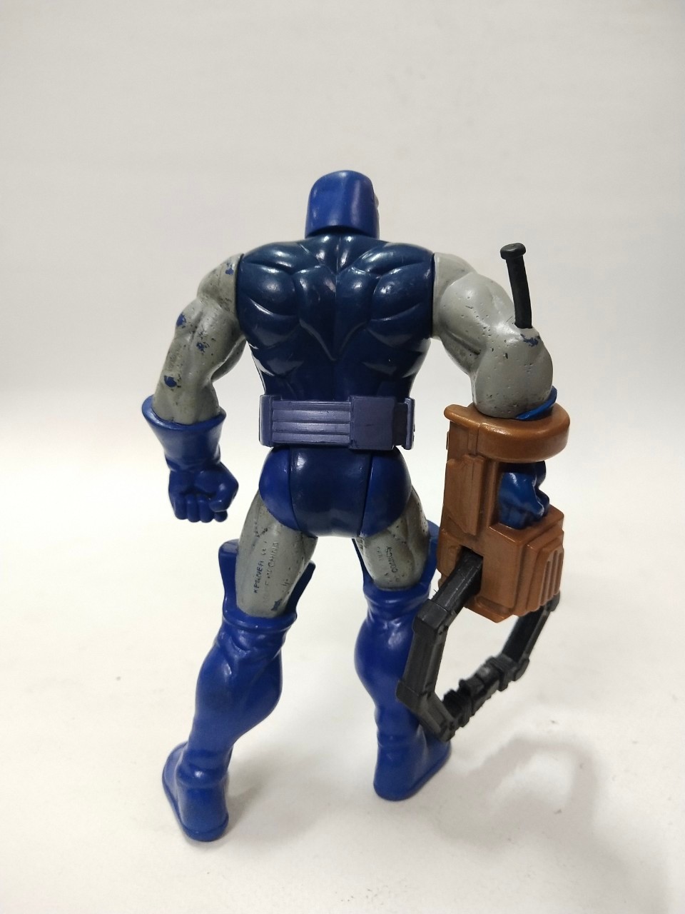 AFC แอคชั่นฟิคเกอร์ ดาร์คไซด์ ตัวร้ายฝั่ง DC ศัตรูของ จัสติสลีค ( JLA) ยางตัน ขนาดตามรูป มือสองเก่าเก็บตามสภาพ มีรอยถลอกหลายแห่งตามรูป