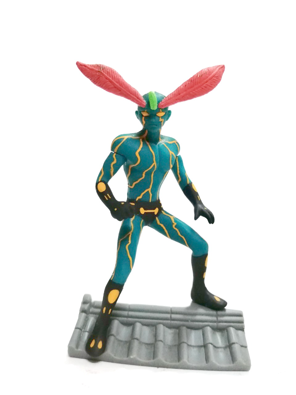 แคนดี้ทอย อินาสแมน Inazuman จากชุด ฮีโร่ดีไซน์ โดย อ.อิชิโนโมริ โชทาโร่ แกะจากลายเส้นในคอมมิค ขนาดสูงรวมฐาน 4.5 นิ้ว พลาสติกตัน