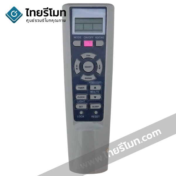 รีโมทแอร์ Tasaki รุ่นW01/W02/W06