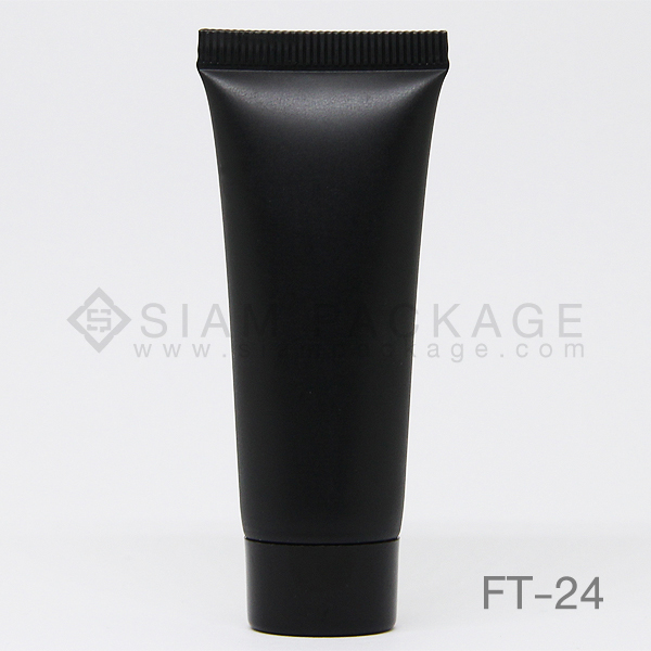 หลอดโฟมสีดำ ฝาเกลียว หลอดครีม รหัส FT-24