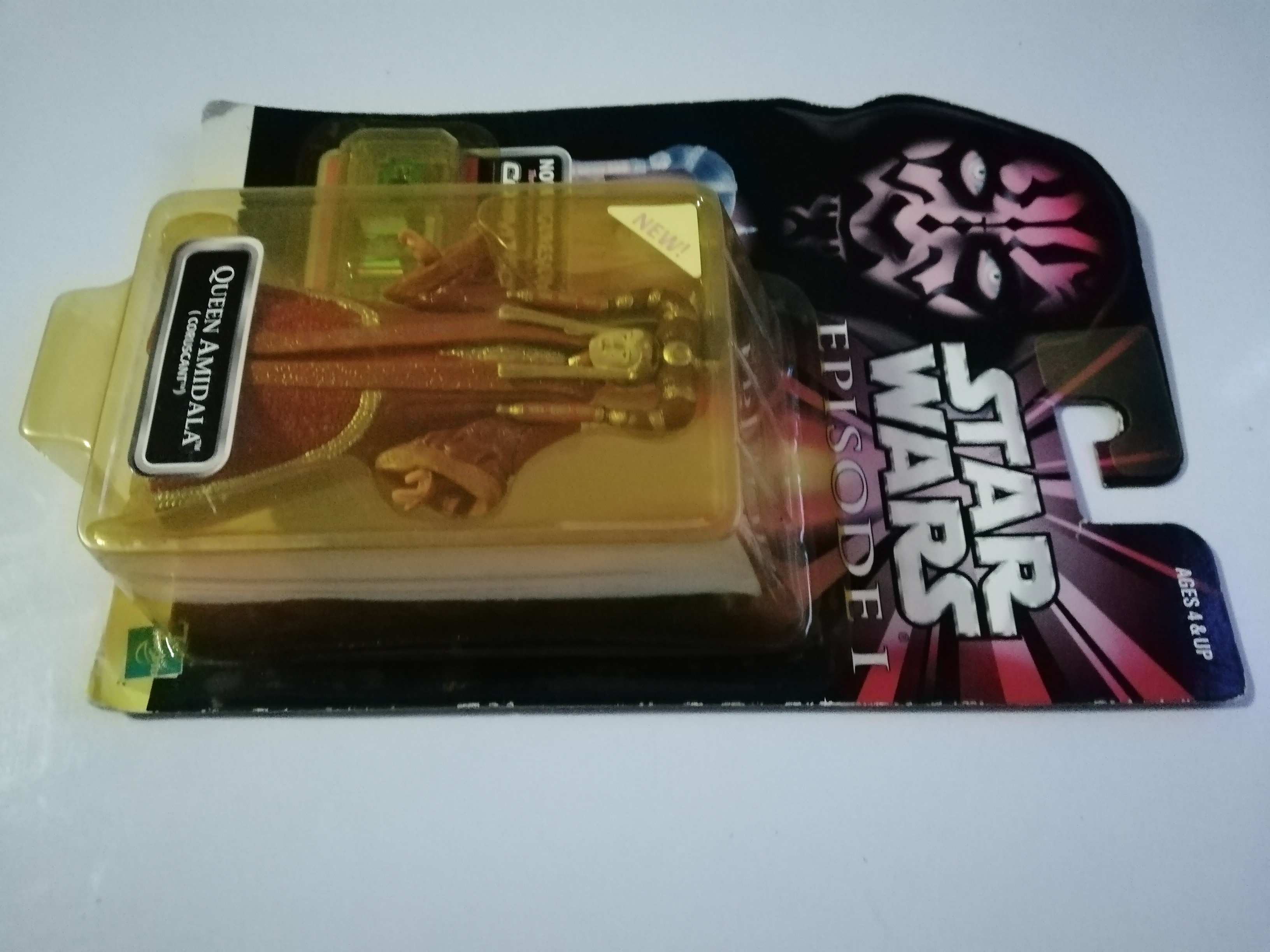 ของสะสมงานเก่า จากภาพยนต์ สตาร์วอร์ เอปพิโสด1, Star Wars Episode1 "Queen Amidala-อมิดาลา" งานแท้จาก Tomy, แพ็กเกจเก่าตามภาพ