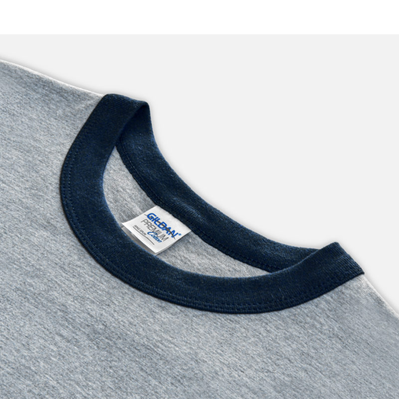 เสื้อยืด GILDAN 76600 กุ๊นคอ กุ๊นแขน