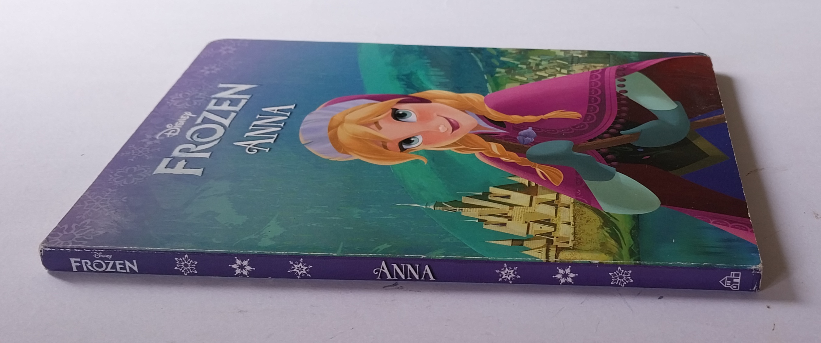 มีหลายภาพ,เจ้าหญิงแอนนา โฟรเซ่น,หนังสือนิทานปกแข็งภาษาอังกฤษ กระดาษแข็งทุกหน้า ขนาด 19ซม. -มือ1 ปกหลังมุมล่างมีรอยลอกเล็กน้อย Disney, Frozen Anna ปีที่พิมพ์ 2014