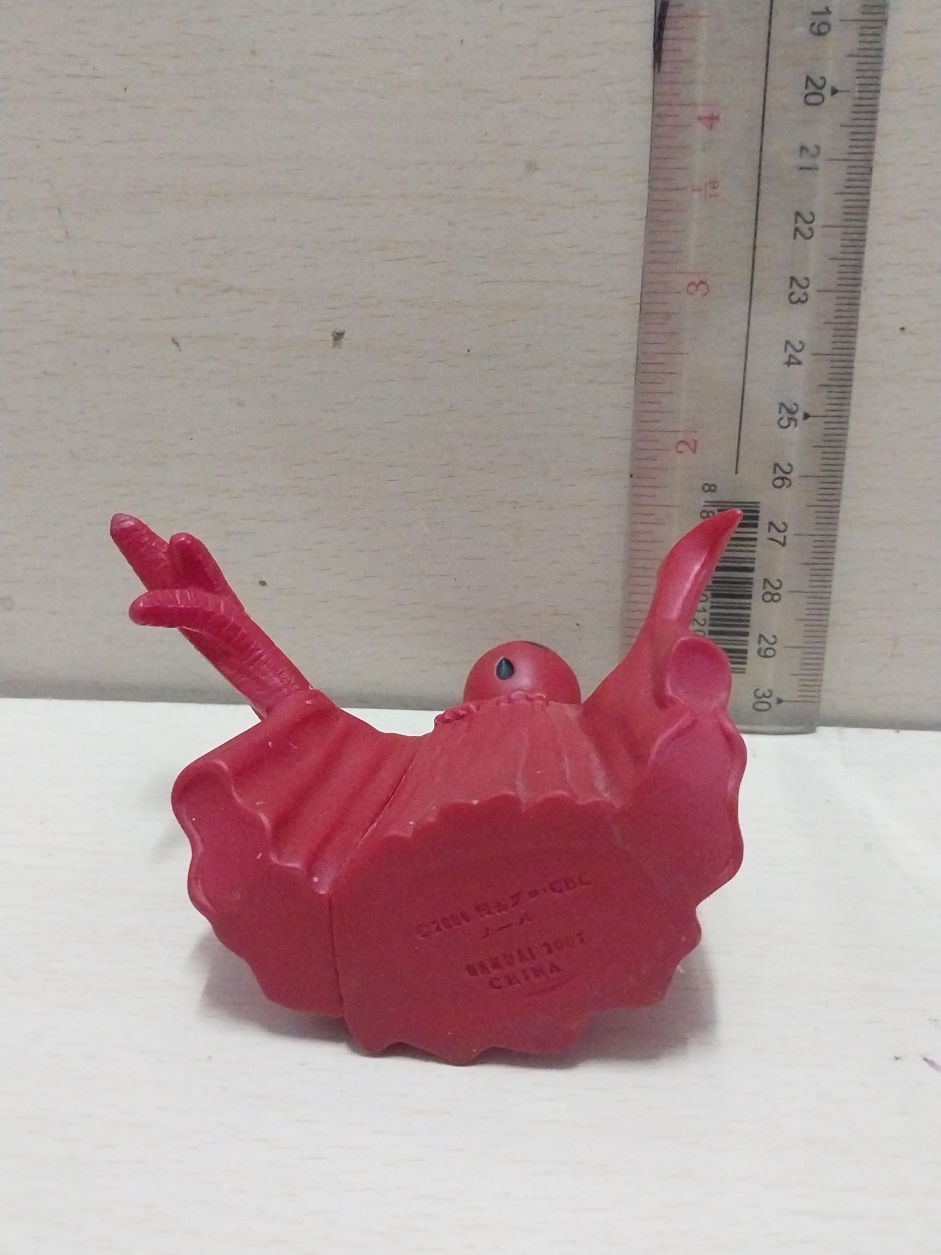 ***มีรอยด้านหลัง มีหลายภาพ ซอฟ 3นิ้ว สัตว์ประหลาดโนว่า จากอุลตร้าแมน เรโอ ขนาดตามรูป สภาพดี ค่อนข้างหายากไม่พบบ่อยนัก