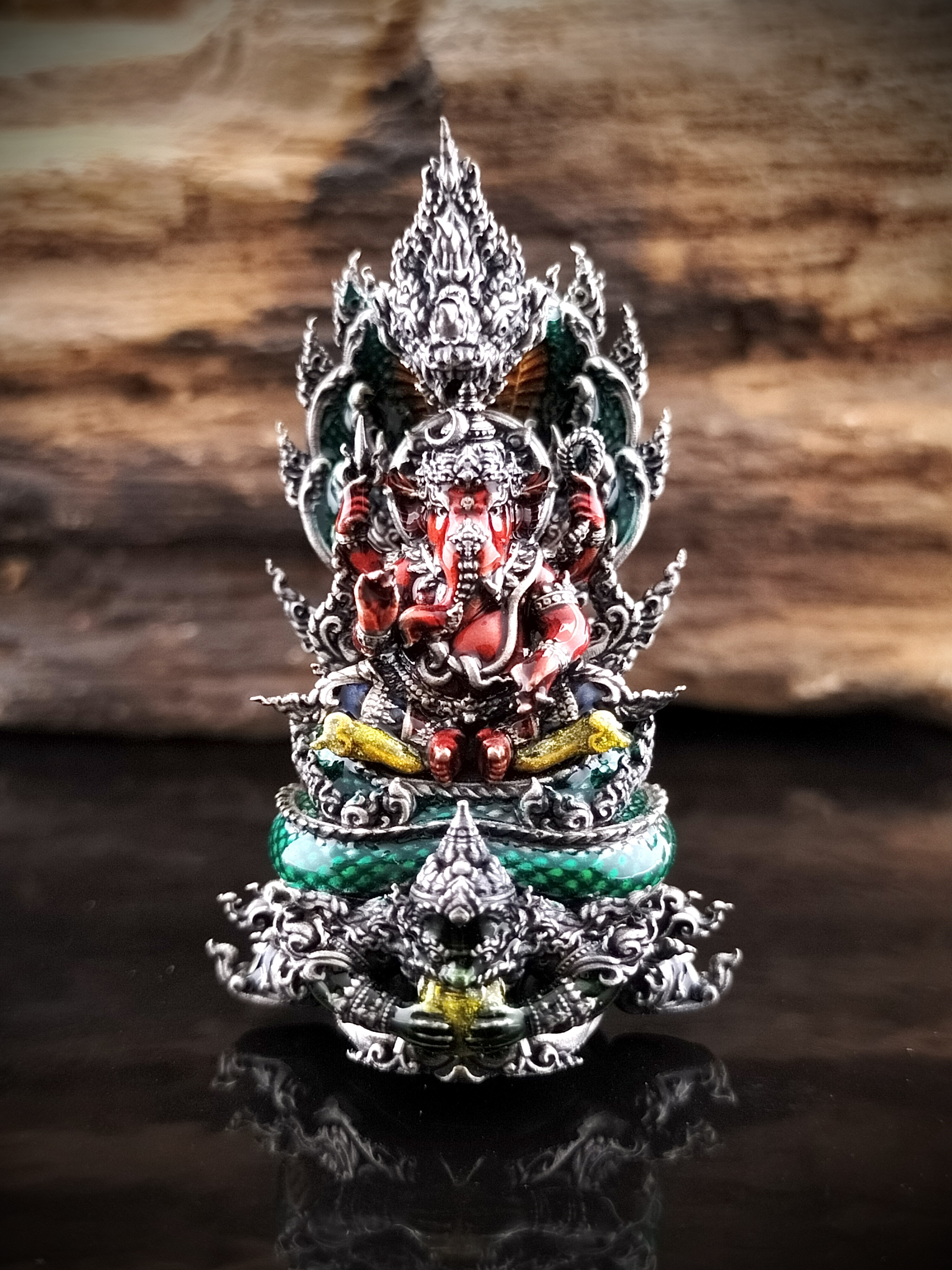 พระพิฆเนศนาคปรก รุ่น กำเนิดปัญญา (เกิดขึ้น)