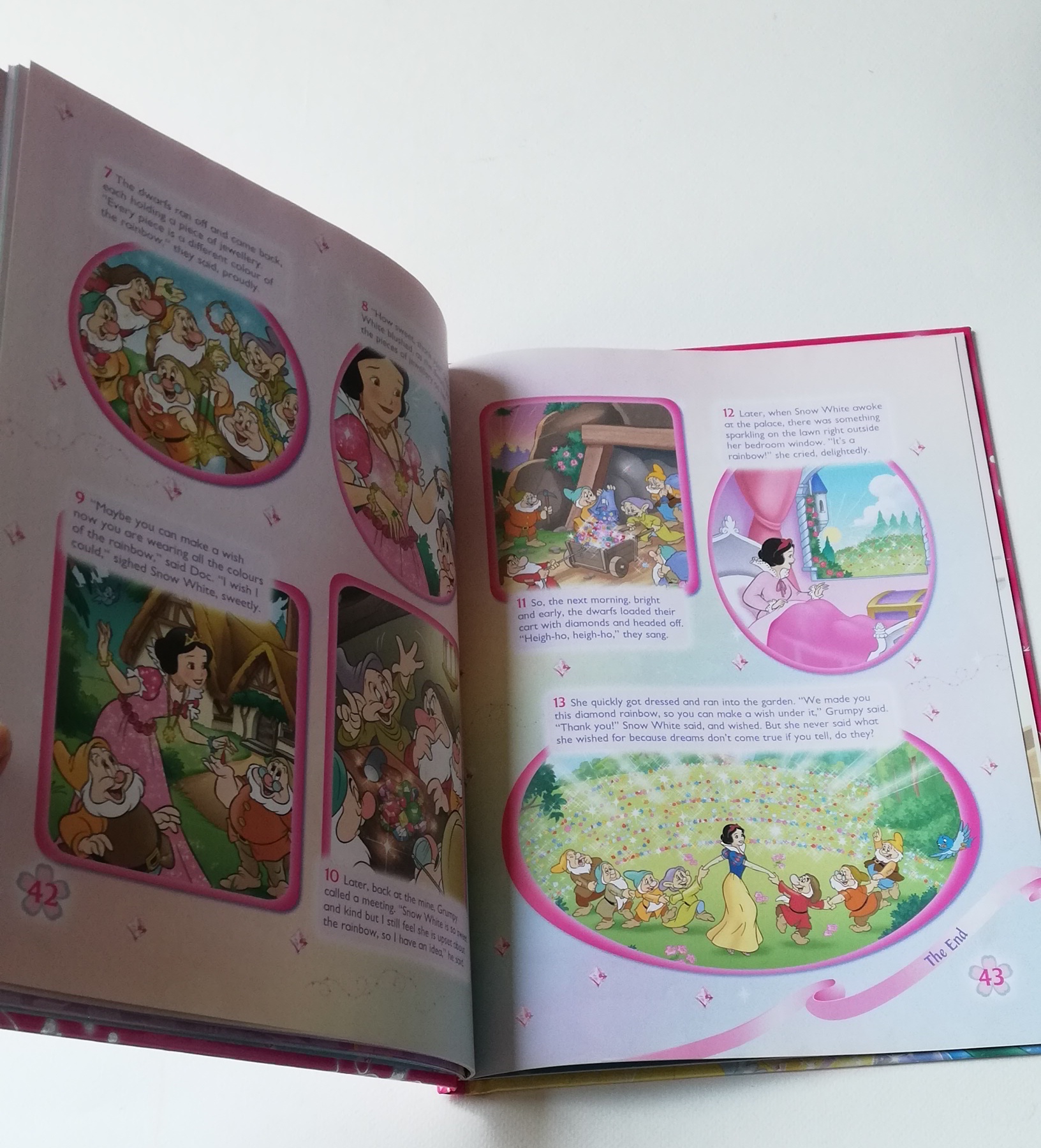 มีหลายภาพ,หนังสือภาพสวย เล่มใหญ่ ปกแข็ง นิทานและเกมส์ เจ้าหญิงดิสนีย์ ภาษาอังกฤษ Disney Princess Annual 2010 :- สโนไวท์ ออโรร่า ซินเดอเรลล่า แอเรียล แบลล์ และ จัสมิน จาก อลาดิน