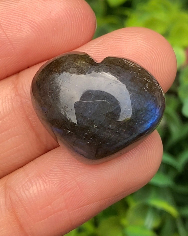 พลอย ลาบราดอไรต์ (Labradorite) 29.09 กะรัต (Cts.) พลอยแท้ อัญมณีมงคลประจําวันเกิด เครื่องประดับพลอย