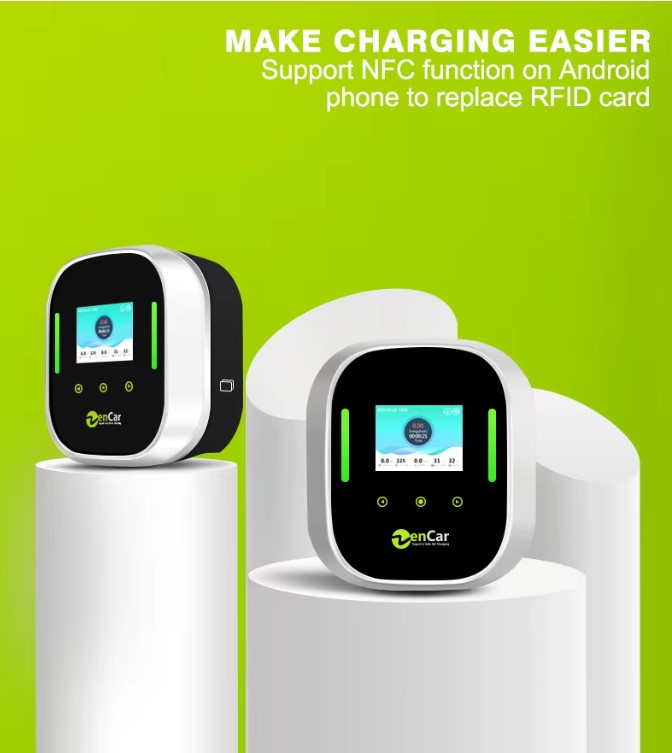 ชุดชาร์จรถไฟฟ้า 32A 22Kw EV ชาร์จ zencar Type.2