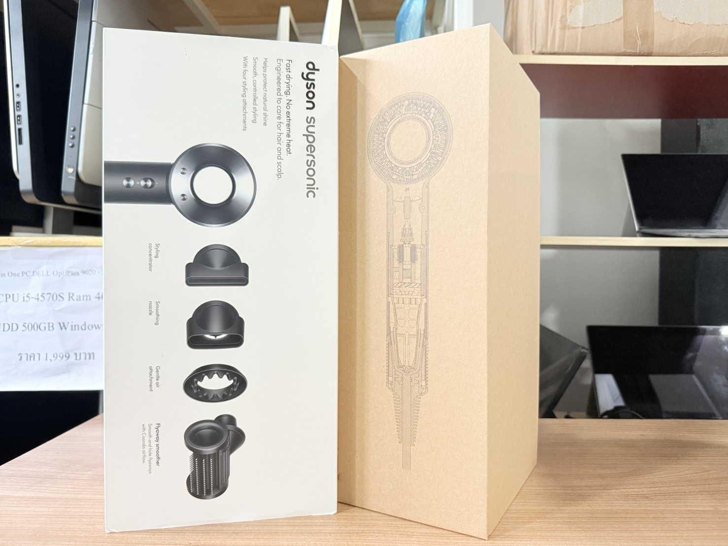 Dyson Supersonic Origin รุ่น HD15 (สีดำ/นิกเกิล) ของใหม่