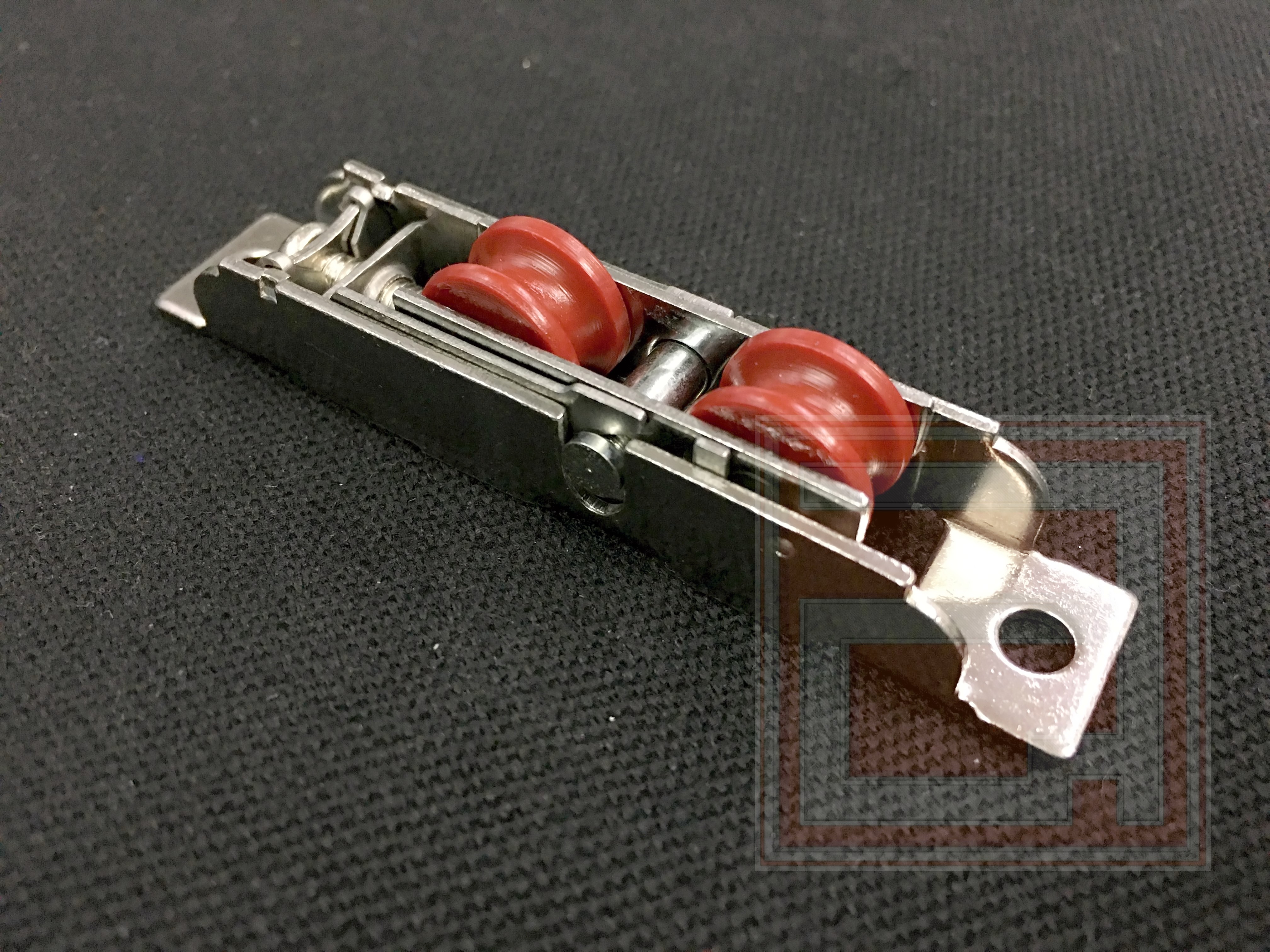 ล้อบานเลื่อน UPVC (ล้อแฝด) รุ่น 100 กก.