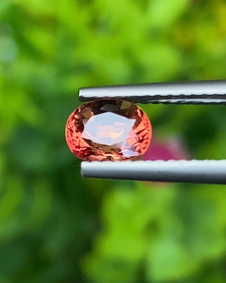 พลอย ซองเจีย แซฟไฟร์ Songea Sapphire 1.10 กะรัต (Cts.) พลอยแท้ อัญมณีมงคลประจําวันเกิด เครื่องประดับพลอย