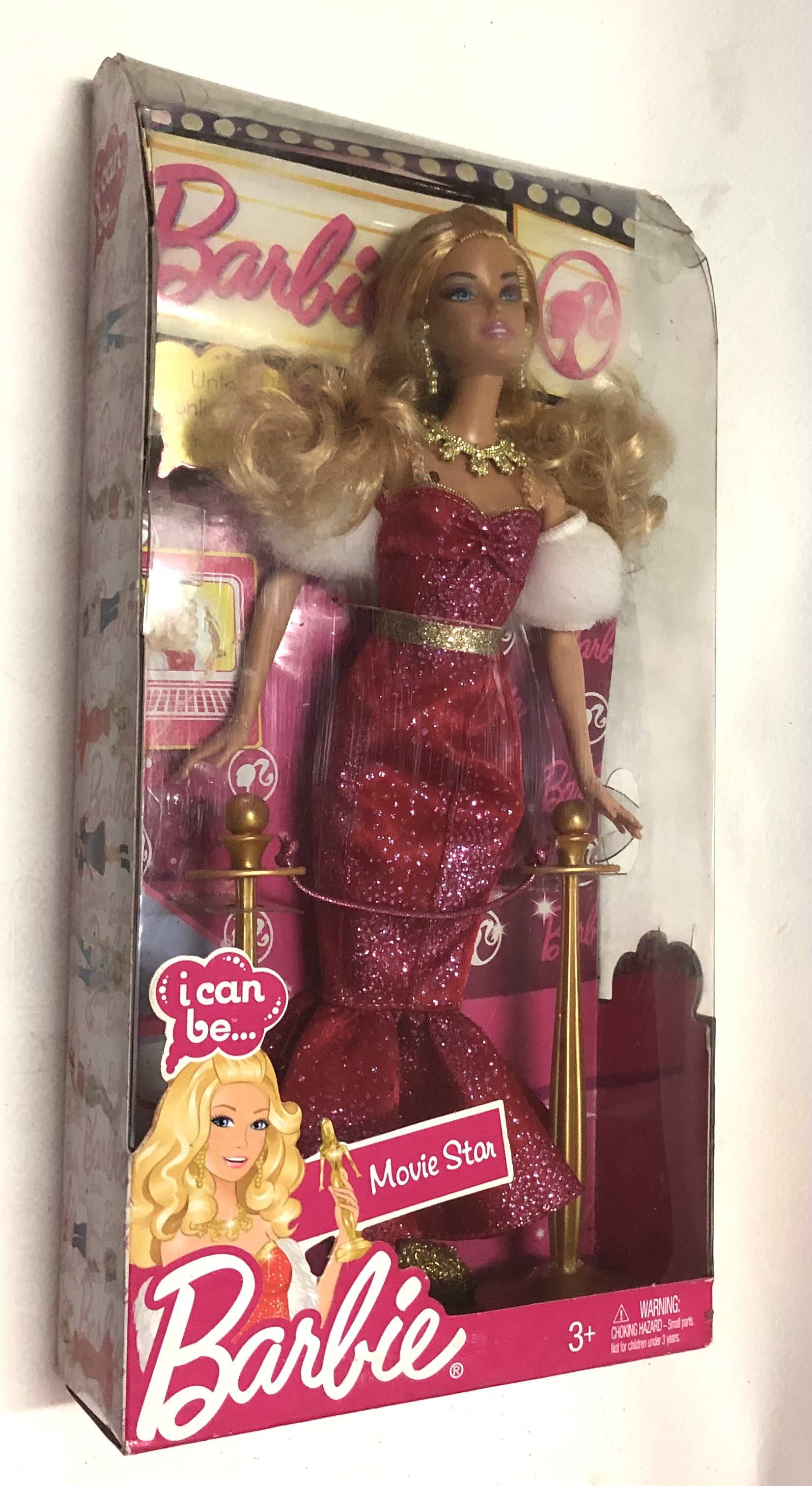 มือ1 ตุ๊กตาบาร์บี้ รุ่น I can be ... Movie Star บาร์บี้อาชีพ บาร์บี้ดารา