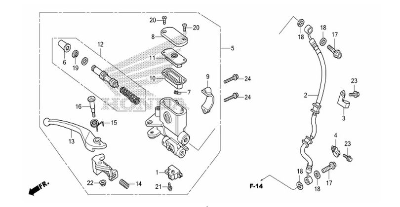 สมุดภาพอะไหล่แท้ฮอนด้าAT คลิก125ไอปี12(ตัวอย่าง/ไม่ได้ขาย)