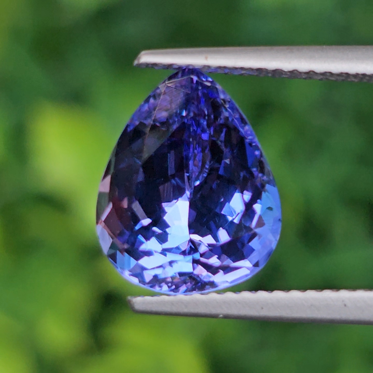 พลอย แทนซาไนท์ Tanzanite 5.30 กะรัต (Cts) พร้อมใบเซอร์ พลอยแท้อัญมณีมงคล ประจําวันเกิด เครื่องประดับพลอย