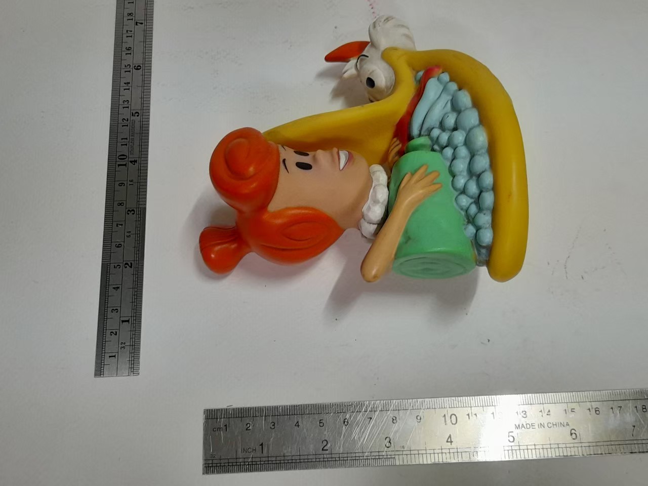 มีหลายภาพ,ซอฟ วิลม่า ภรรยา เฟร็ด ฟลิ๊นสโตน ขนาดตามรูป มือสองสภาพดีเก่าเก็บ the Flintstone