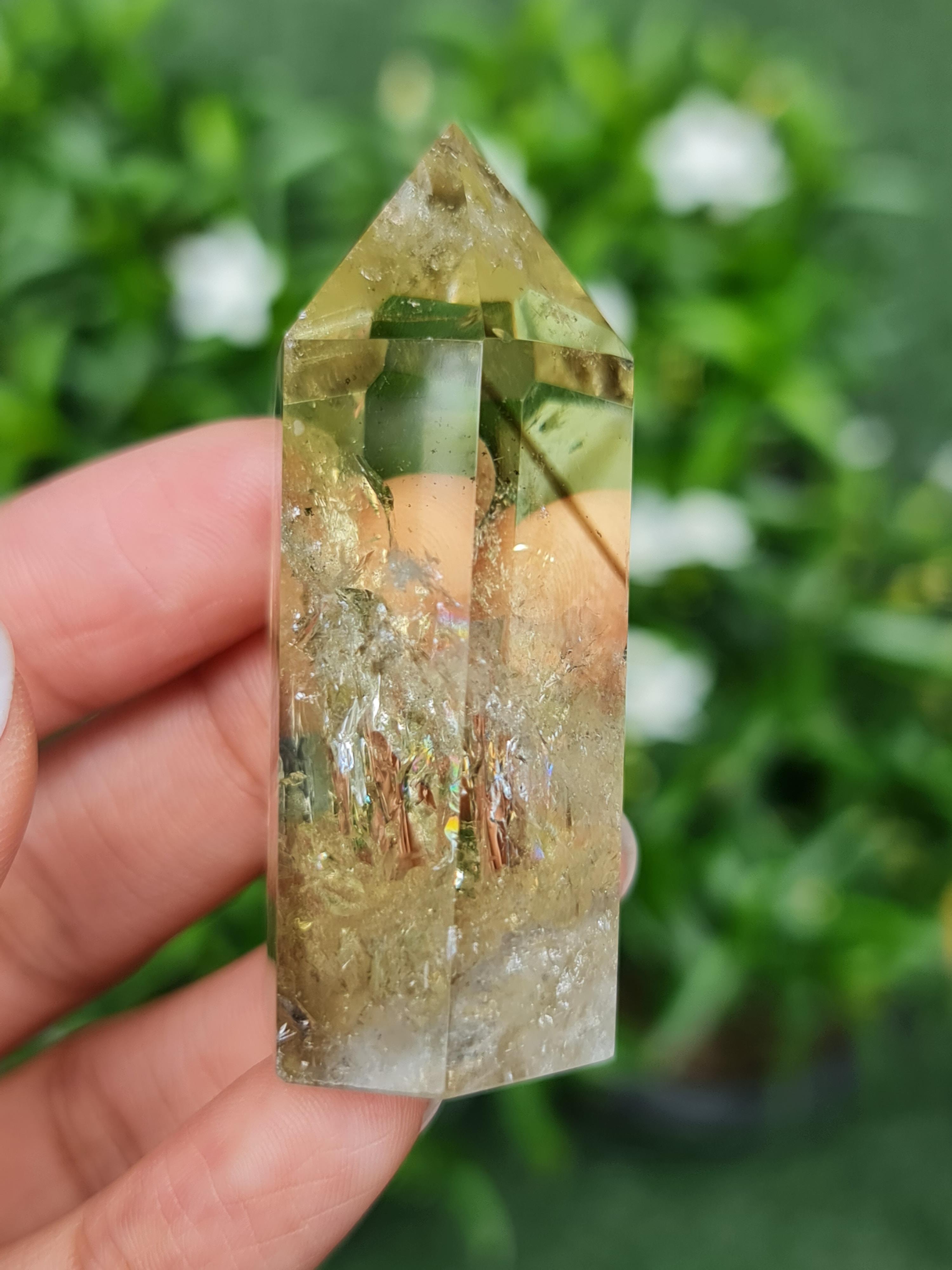 ก้อน ผลึก ซิทริน Citrine 222.63 กะรัต (Cts.) พลอยแท้ อัญมณีมงคลประจําวันเกิด เครื่องประดับพลอย