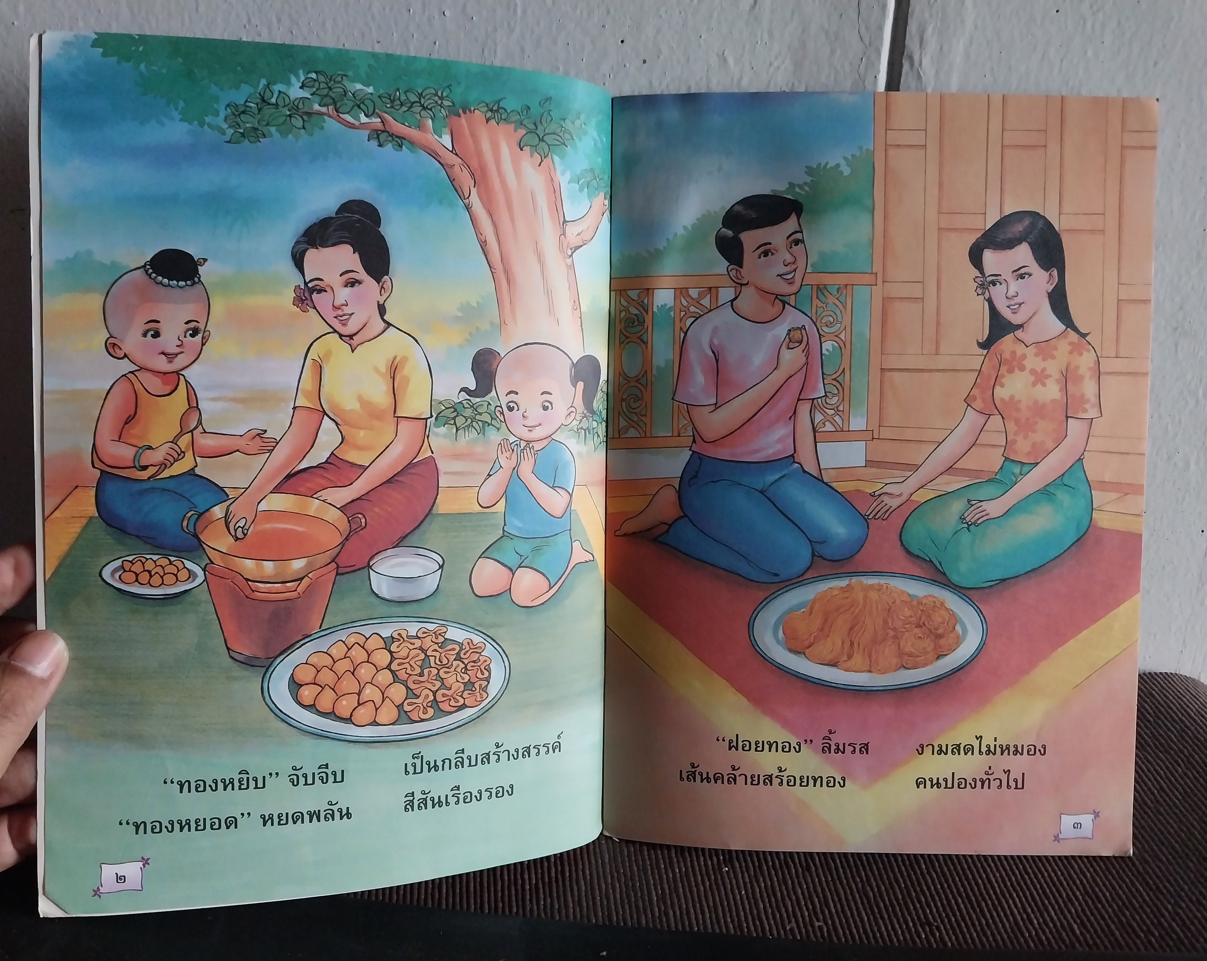 หนังสือภาพสวย ชุด มรดกไทย ขนมไทย หนังสือส่งเสริมการอ่่าน ระดับประถมศึกษา สถาบันพัฒนาคุณภาพวิชาการ (พว) พิมพ์ครั้งที่ 1 พศ. 2542