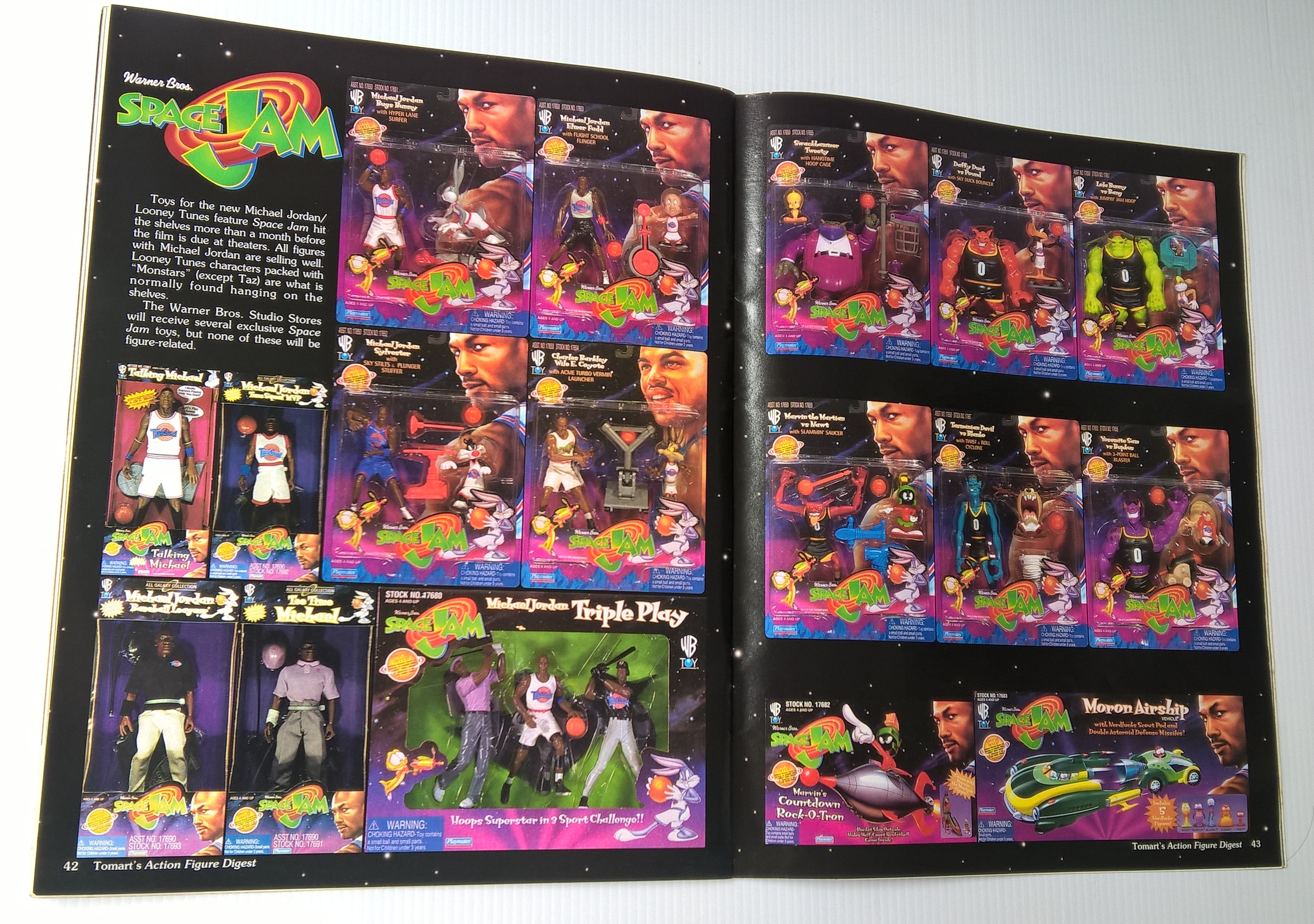 ขายนิตยสารแนวการ์ตูน ของสะสม Tomart's ACTION FIGURE DIGEST, No.34 November 1996 ฉบับภาษาอังกฤษ ในเล่ม Aliens Return! Pre-Toys Fair Western Figures New Star Wars