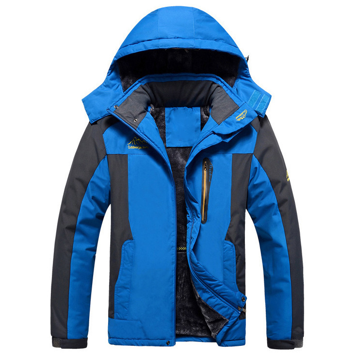 Outdoor เสื้อกันหนาวติดลบ กันหิมะ ซับขน ฮู้ดถอดได้ (10144MM)