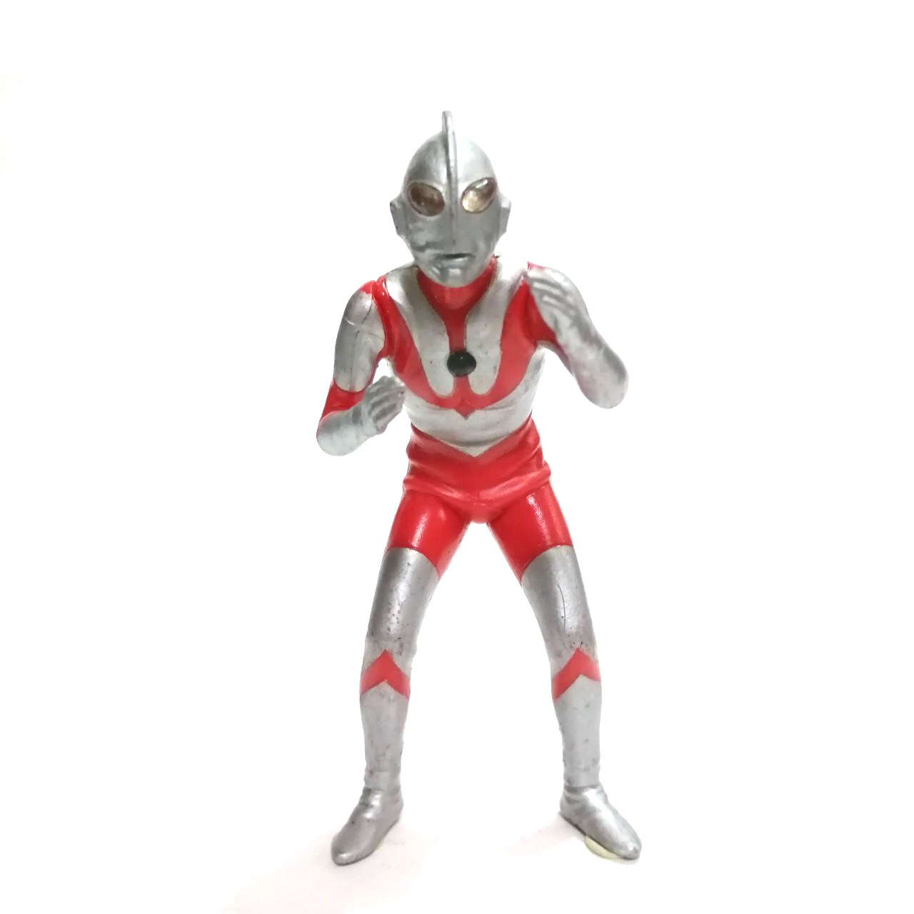 ยางตัน 4.5นิ้ว อุลตร้าแมน ขนาดตามภาพ งานปี 2000 ชุด Hiper detail (HD)