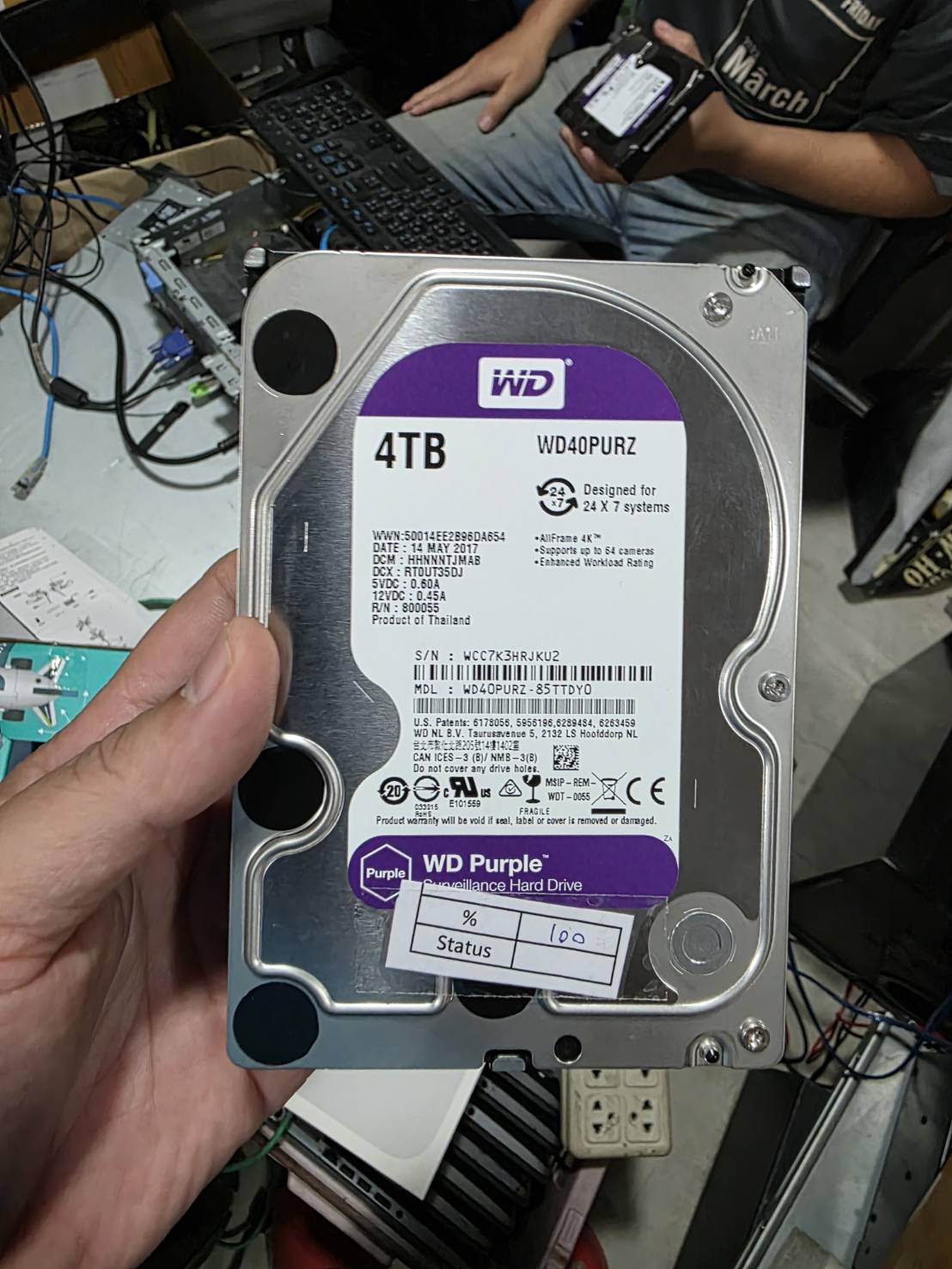 WD Purple 4 TB WD40PURX