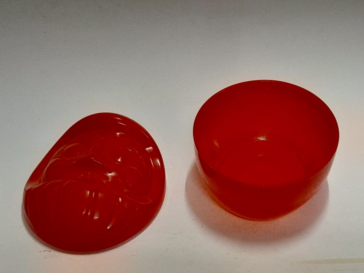 มีหลายภาพ กระปุกดารุมะเบนโตะ ขนาดประมาณ 5.5นิ้ว ชิ้นงานพลาสติก