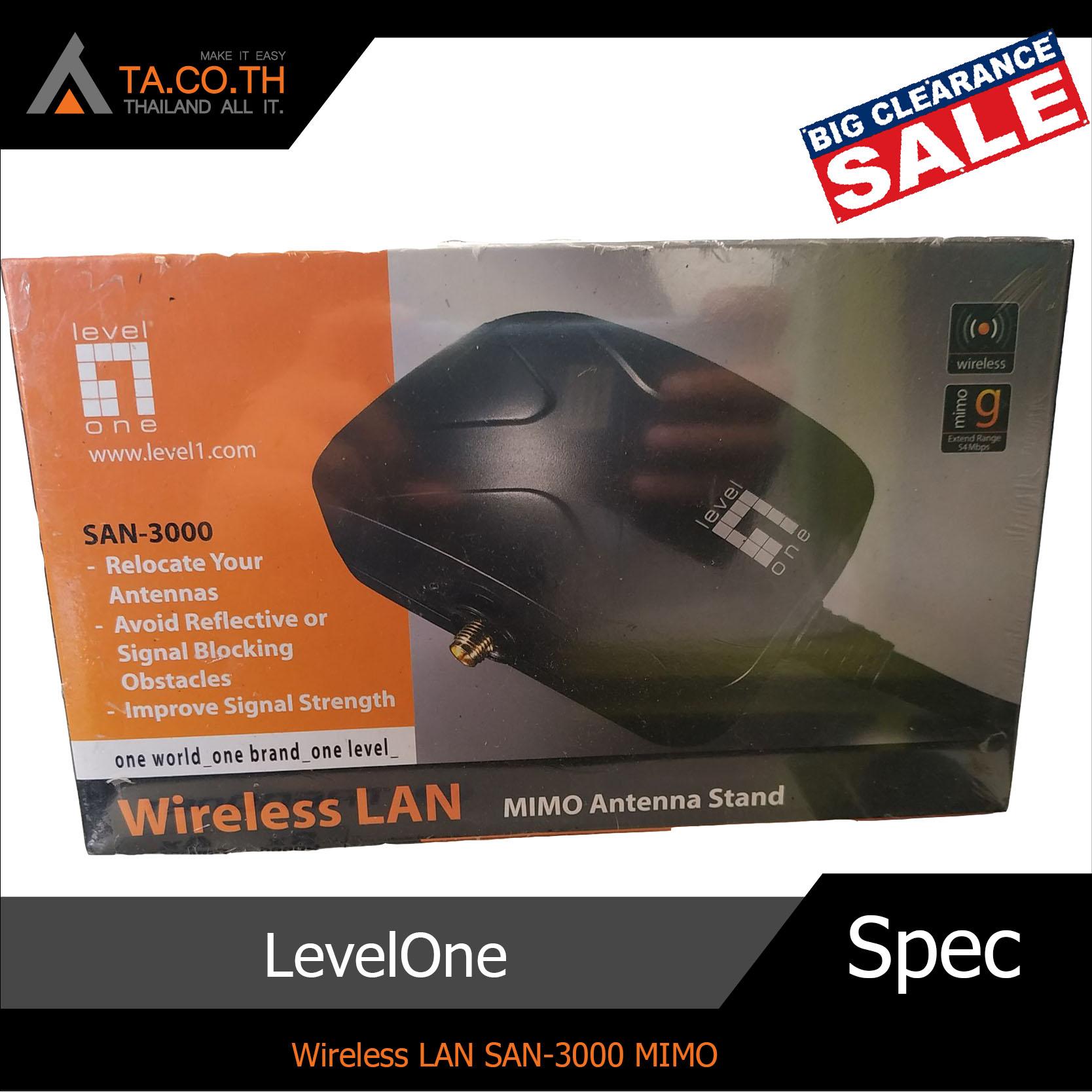LevelOne Wireless Lan San-3000 Mimo