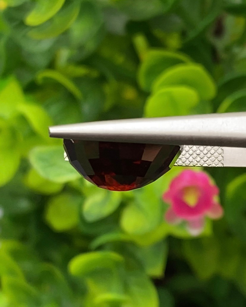 พลอย เพทาย Natural Zircon 13.85 กะรัต (Cts.) พร้อมใบเซอร์ พลอยแท้ อัญมณีมงคลประจําวันเกิด เครื่องประดับพลอย