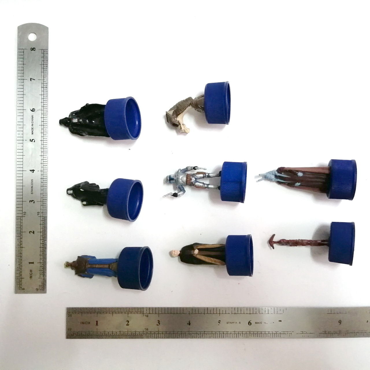 ฝาจุก สตาร์วอส์ Bottle cap ของเป๊บซี่(PEPSI)ฝ่าย จักรวรรดิ์ มี8แบบ พิจารณาตามรูป สภาพดี