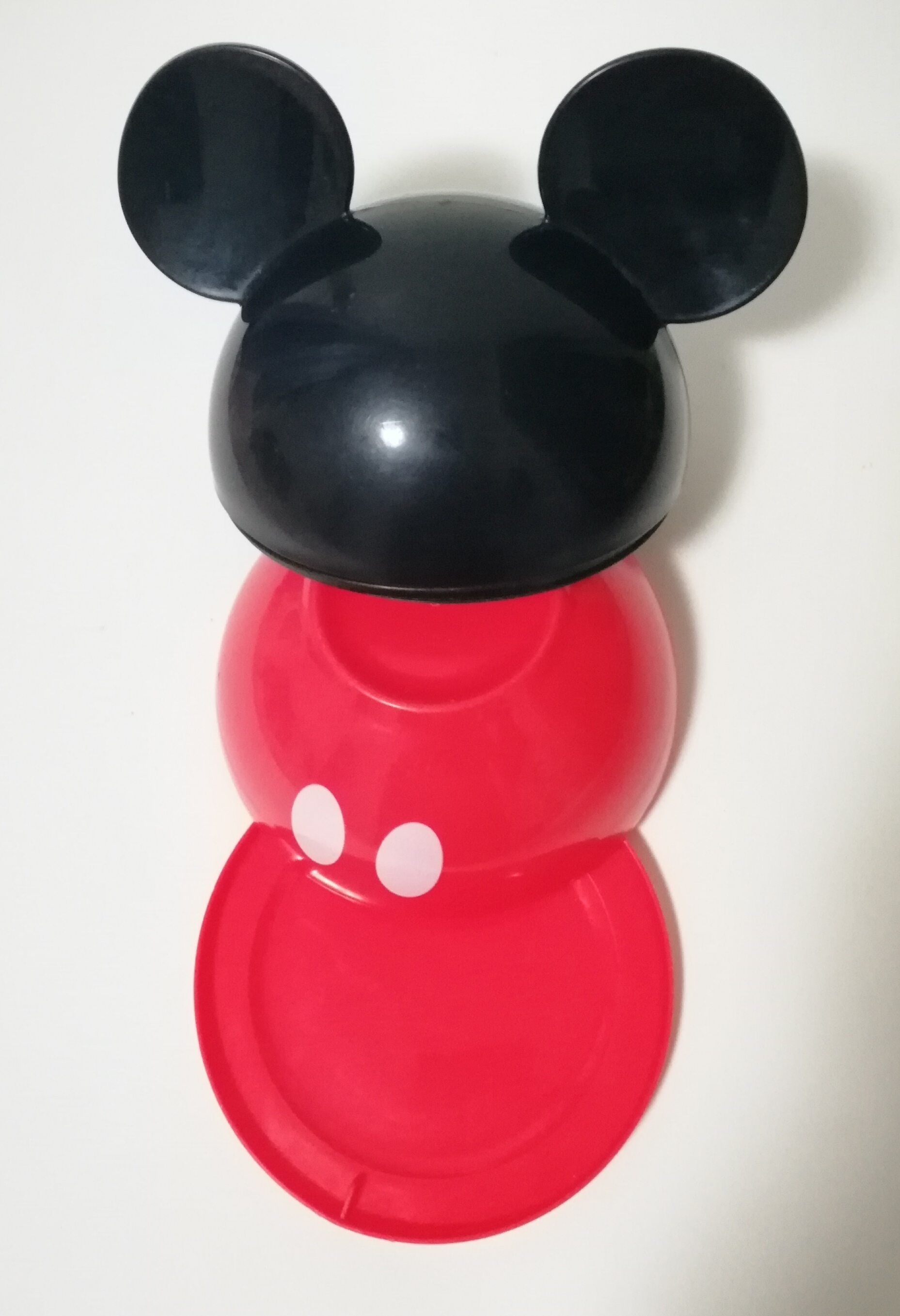 ชุดกล่องใส่อาหาร-กล่องข้าว มิกกี้เมาส์สีแดง-ดำ Mickey Mouse ของสะสม เซเว่น อิเลฟเว่น