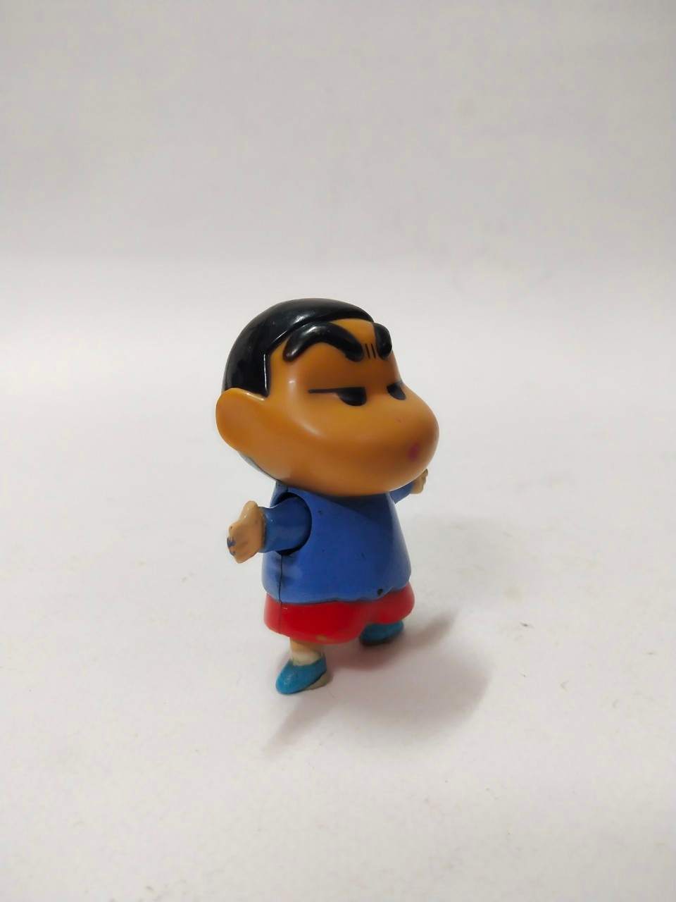 ตุ่นพลาสติก ชินจัง พรีเมี่ยม สุกี้MK งานเก่าเก็บสะสม มือสองตามสภาพ มีรอยบ้าง