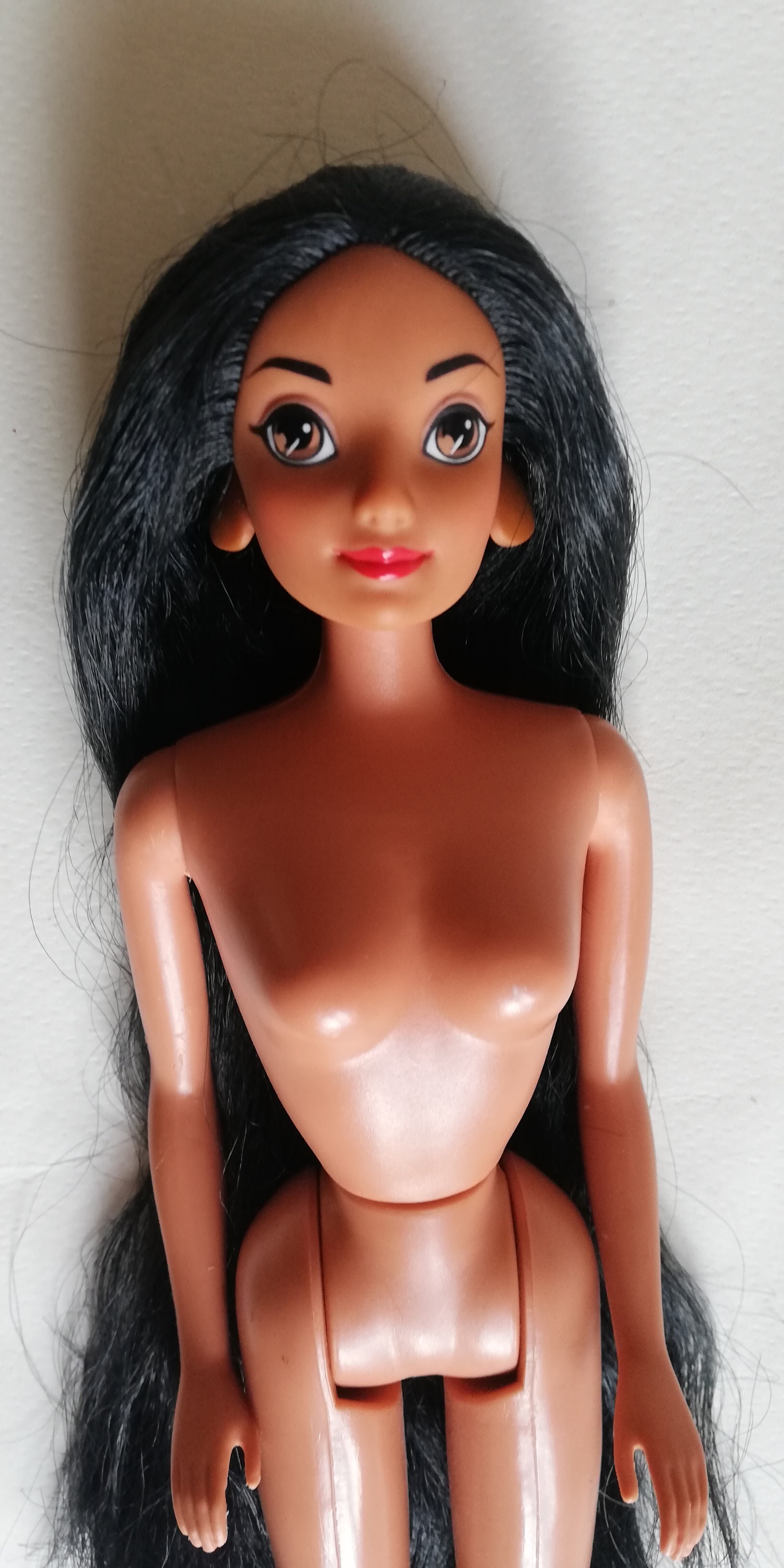 มีหลายภาพ, ตุ๊กตาเจ้าหญิงจัสมิน จากดิสนีย์ เรื่อง อะลาดินกับตะเกียงวิเศษ, Body รุ่นเก่า เอวหมุนได้ ขายาวพับงอได้